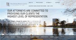 Desktop Screenshot of drml-law.com